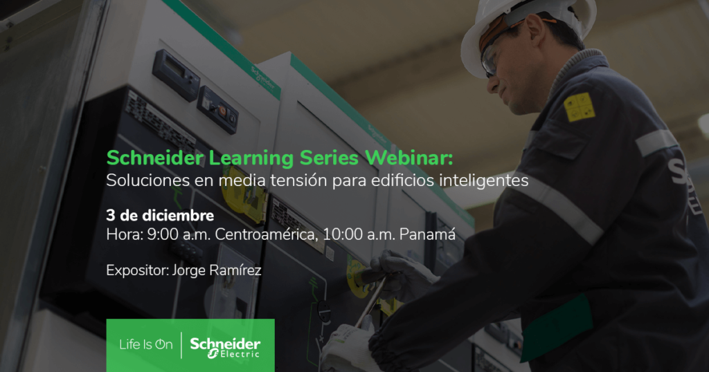 Seminario web: soluciones media tensión para edificios inteligentes
