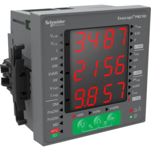 EasyLogic PM2120, medidor de potencia y energía, pantalla LED, RS485, clase 1